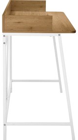 Pracovný stôl s doskou v dubovom dekore 50x120 cm Savona – Støraa