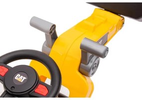 Odrážadlo nakladač CAT 2xAA žltá/čierna