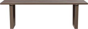 Kovový záhradný jedálenský stôl 87x240 cm Bear – WOOOD