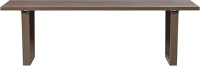 Kovový záhradný jedálenský stôl 87x240 cm Bear – WOOOD