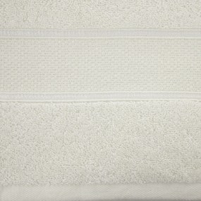 BAVLNENÝ UTERÁK LIANA SADA 6KS 50X90 CM KRÉMOVÁ