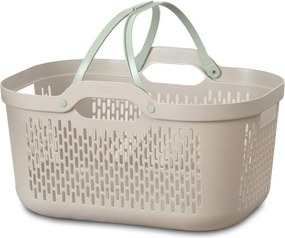 Svetlohnedý plastový kôš na bielizeň 45 l – Addis