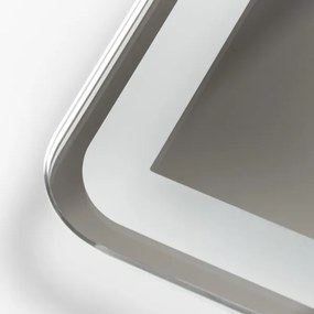 Brilagi - stmievateľné LED kúpeľňové vyhrievané zrkadlo s podsvietením BELLA LED/16W/230V 60x60 cm IP44