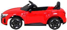 RAMIZ Elektrická autíčko Audi RS E-Tron GT - červené - 4x25W - BATÉRIA - 12V7Ah - 2023