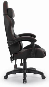 Ergonomické látkové herné kreslo HC-1014 zelená