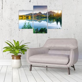 Obraz - Jazero (90x60 cm)