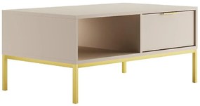 Konferenčný stolík 100 Austin Kašmír/Zlatý