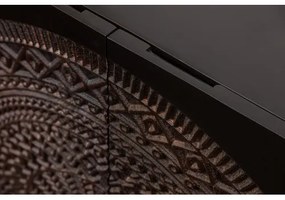 Komoda 41105 100cm Mandala Drevo Mango  - Komfort-nábytok