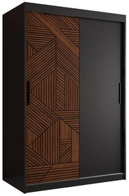 Skriňa Malakka 120 čierna