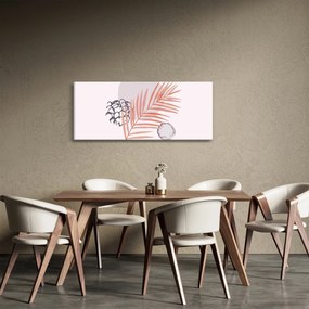 Obraz - Fialový minimalizmus N⁰3 (120x50 cm)