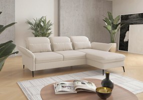 XXXLutz ROHOVÁ SEDAČKA, textil, krémová Sit & More - Sedačky - 000144011801