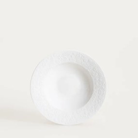 Hlboký tanier BENO biely 772498