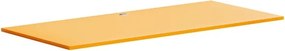 Samostatná pracovná doska BLOCK, 1600 x 800 x 25 mm, oranžová