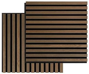 Fibrotech Akustický obkladový panel Square, MDF, 520 × 520 × 22 mm, dub olejovaný