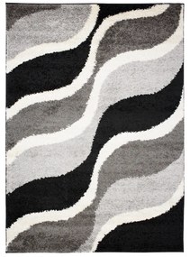 Kusový koberec shaggy Protka šedý 80x150cm