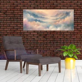 Obraz - Oblaky (120x50 cm)