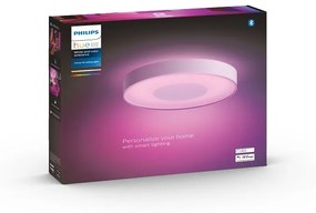 Philips HUE LED White and color Ambiance 41163/31/P9 Infuse M stropné svietidlo 33,5W 2350lm 2200-6500K+RGB 38,1cm biele stmievateľné BlueTooth