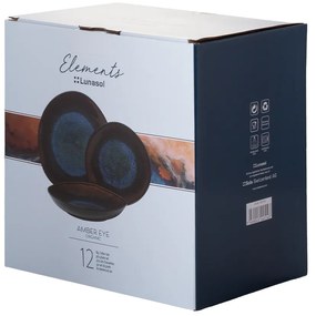 Štartovací set riadu 28 ks – Elements Amber Eye - W0177