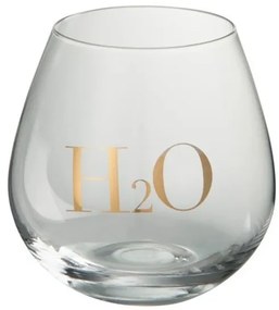 Pohárik na vodu H2O Gold - Ø 10*11 cm