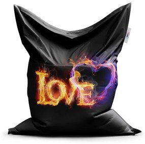 Sablio Sedací vak Love - 150x100 cm