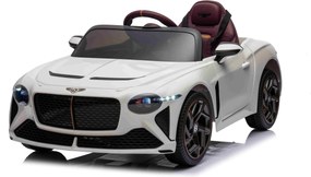 Bentley Bacalar auto na batérie pre deti, biele + diaľkové ovládanie