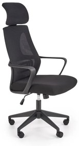 VALDEZ office chair, color: black / black