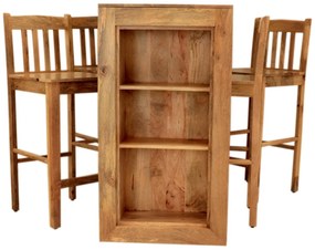 furniture-nabytek.cz - Barový jedálenský stôl z mangového dreva 140x110x60