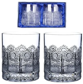 Onte Crystal Bohemia Crystal ručne brúsené poháre na whisky 500pk 330 ml  2KS | BIANO