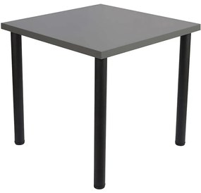 Stôl Ron 80x80 grafit