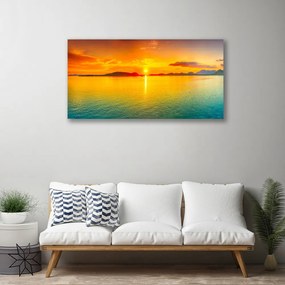 Obraz na plátne More slnko krajina 125x50 cm