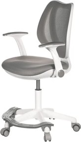 Detská otočná stolička sivá KA-C806 GREY