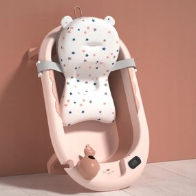 Skladacia detská vanička VAIANA Premium s poduškou - viac farieb modrá