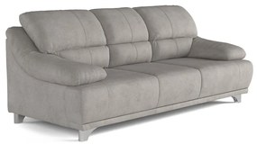 Trojmiestna pohovka RIMINI svetlosivá