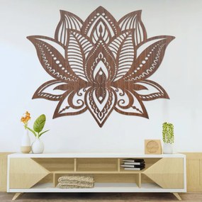 Drevený obraz na stenu lotosový kvet | SENTOP HDF0466