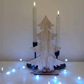 DECOLED Dekorácia, stromček, 13,5 x 4 x 30 cm