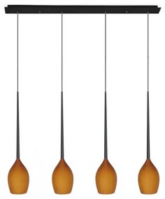 Retro luster Izza 4 Amber