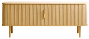 TV stolík v dekore duba v prírodnej farbe 160x56 cm Cavo – Unique Furniture