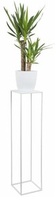 Stojan na kvety 100x24 cm biela
