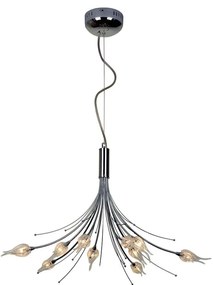 Luster na lanku CARMEN 10xG4/20W/230V