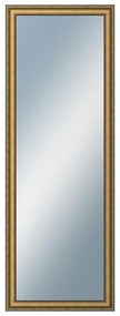 DANTIK - Zrkadlo v rámu, rozmer s rámom 50x140 cm z lišty DOPRODEJMETAL AU prohlá velká (3022)