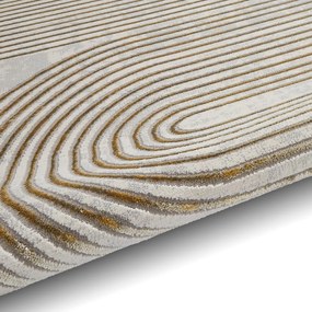 Šedý/v zlatej farbe koberec 220x160 cm Apollo - Think Rugs