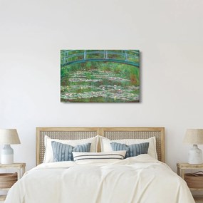 Obraz - Claude Monet, The Japanese Footbridge, reprodukcia (90x60 cm)