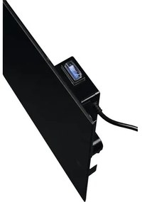 Infračervený ohrievač EUROM Sani 600 46,5 x 115 cm čierny 600 W s Wi-Fi a 2 držiakmi na uteráky