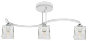 Prisadený luster SANTOS 3xE27/15W/230V biela