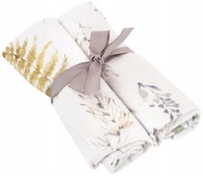 SamiBoo Bambusová plienka so striebrom 100% bambus 50x50 - 2ks Farba: herbal