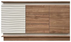 Komoda K5 145 Svetlý Orech /Kašmír