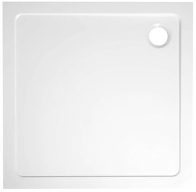 Aqualine Aqualine, TECMI vanička z liateho mramoru, štvorec 90x90x3cm, PQ009