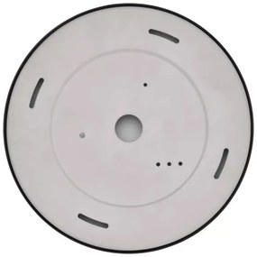 LED Stropné svietidlo LED/21W/230V 3000/3500/4000K pr. 22,5 cm čierna