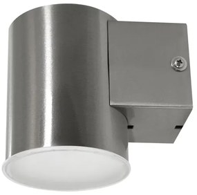 LED Vonkajšie nástenné svietidlo NIVERO LED/6,5W IP44 matný chróm