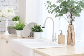 Invena Hula, vysoká drezová batéria 2-funkčná, biela, INV-BZ-85-P02-L